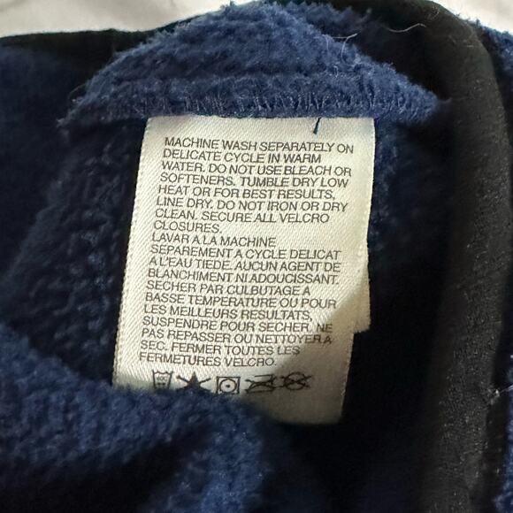 The North Face Men’s Navy Blue Zip Up Fleece Jacket, XL, Pre-owned - Picture 6 of 6